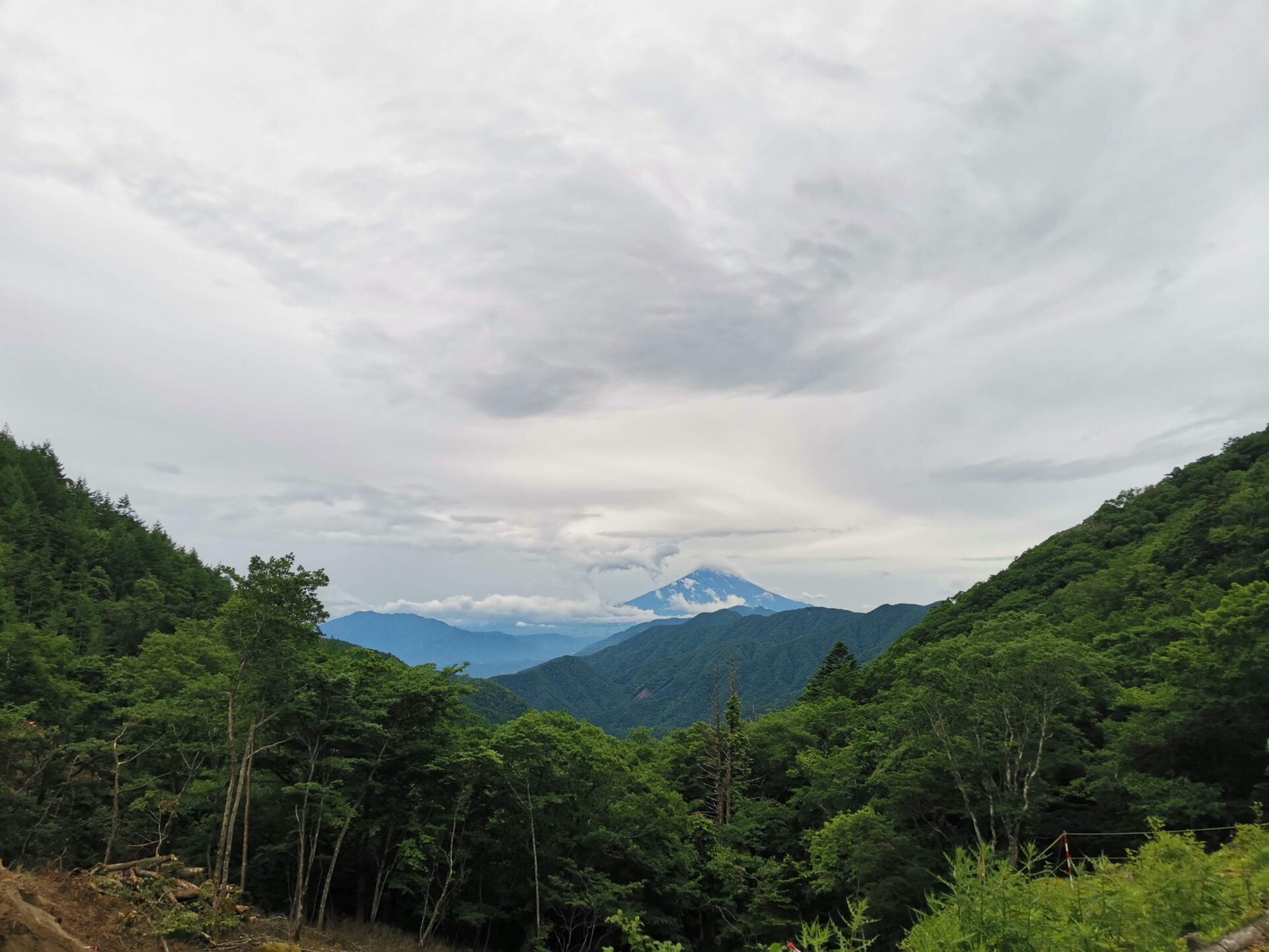 大峠 富士山