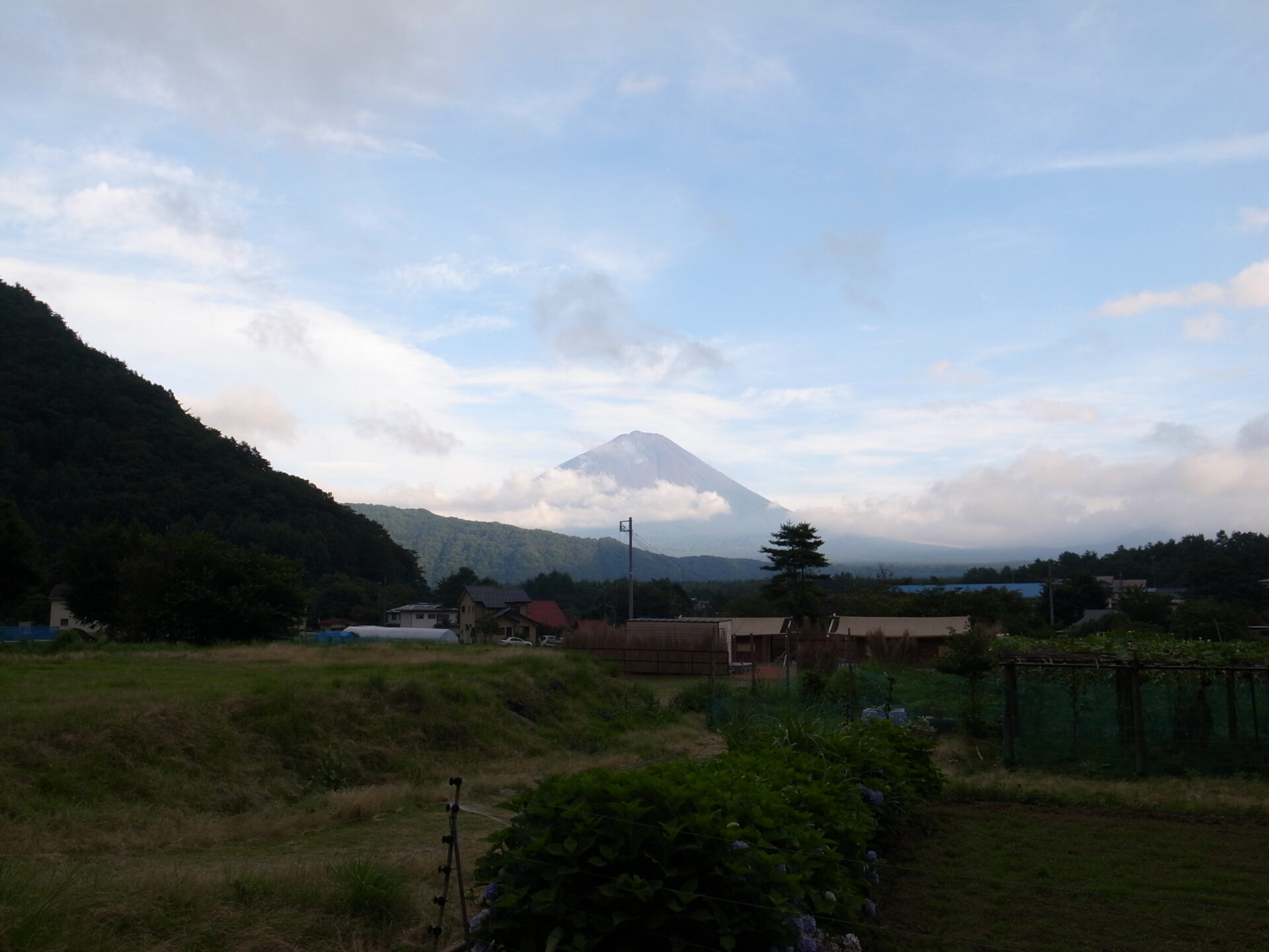 西湖いやしの里 富士山