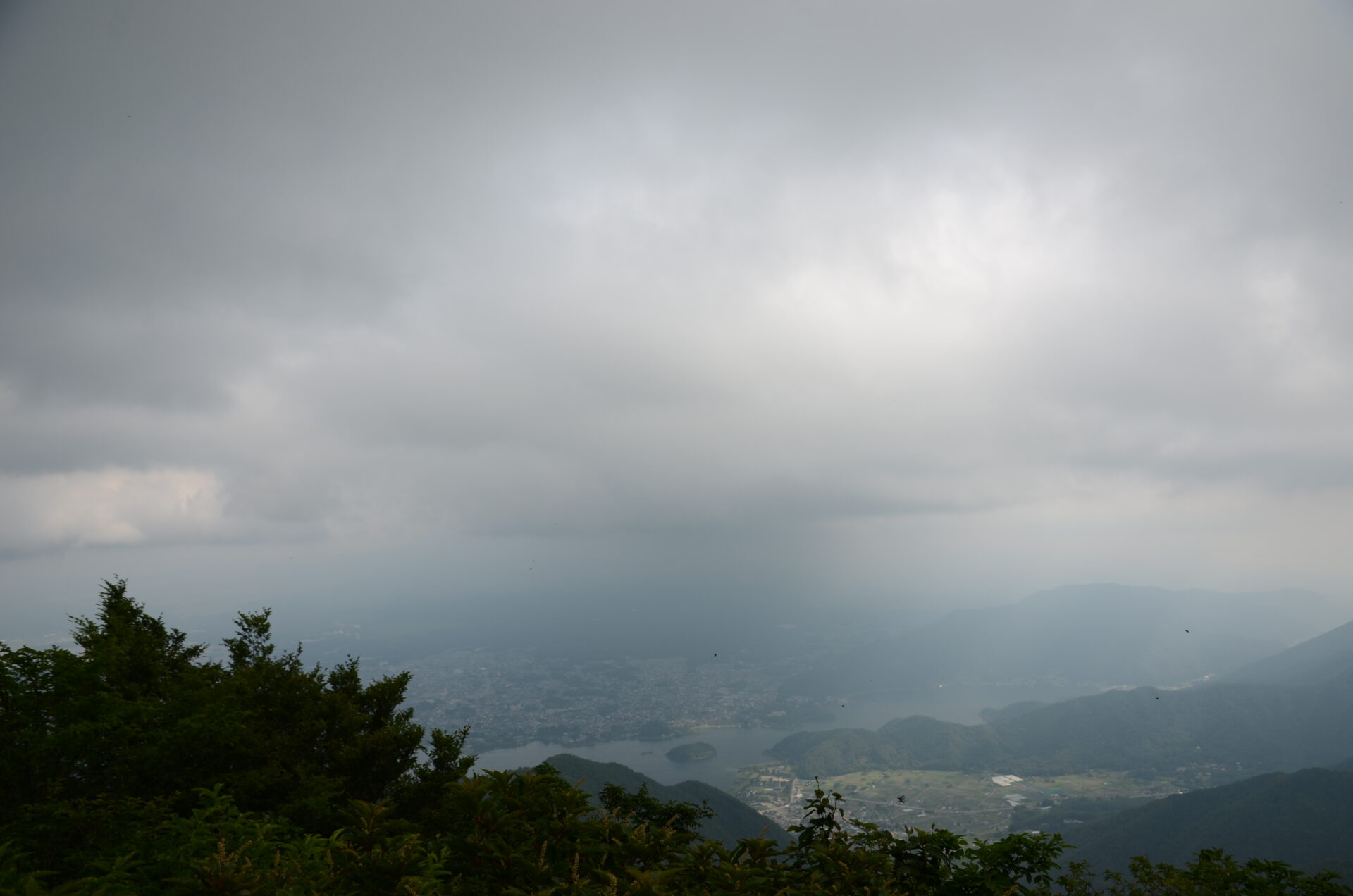 黒岳 富士山 河口湖