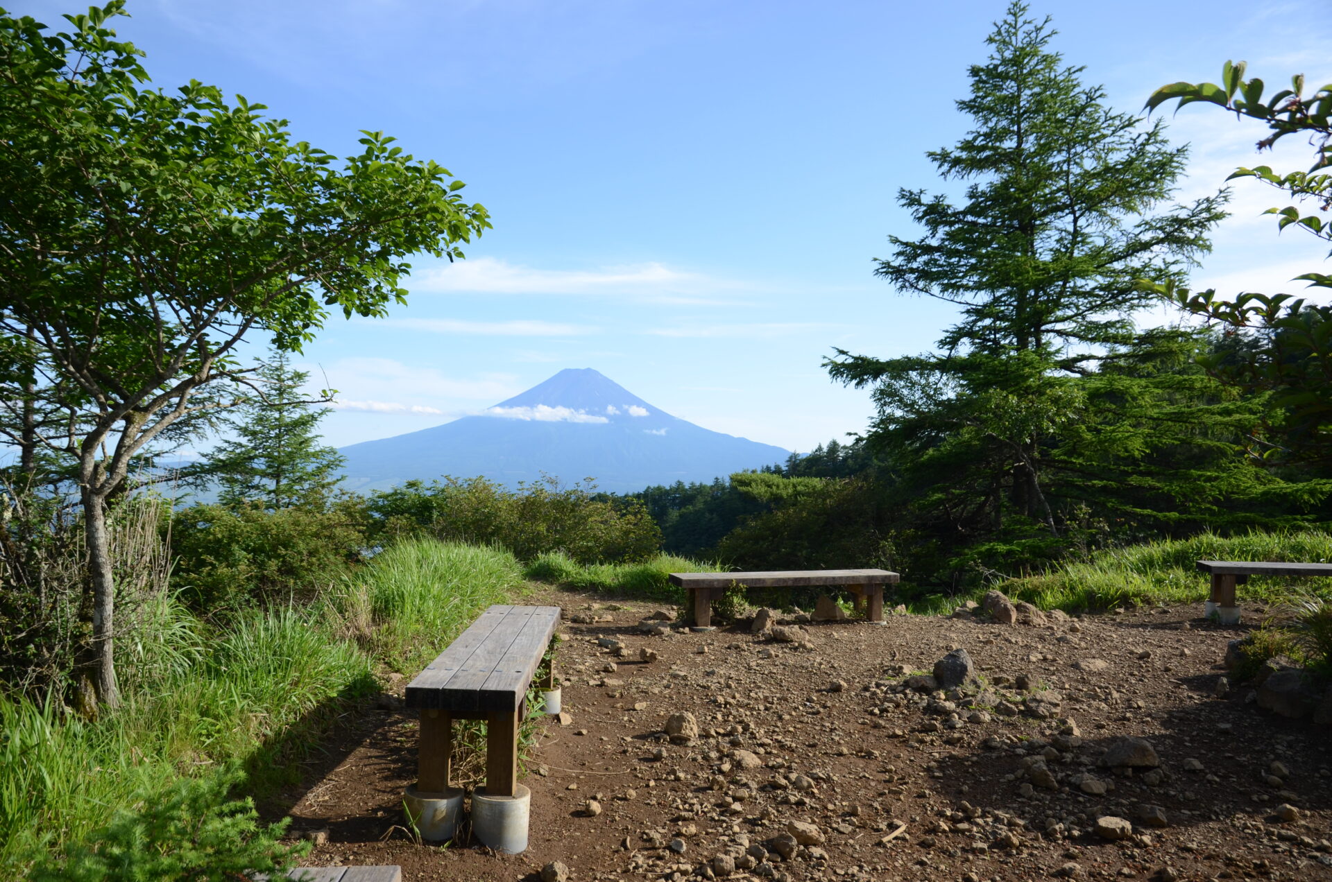 展望地 富士山