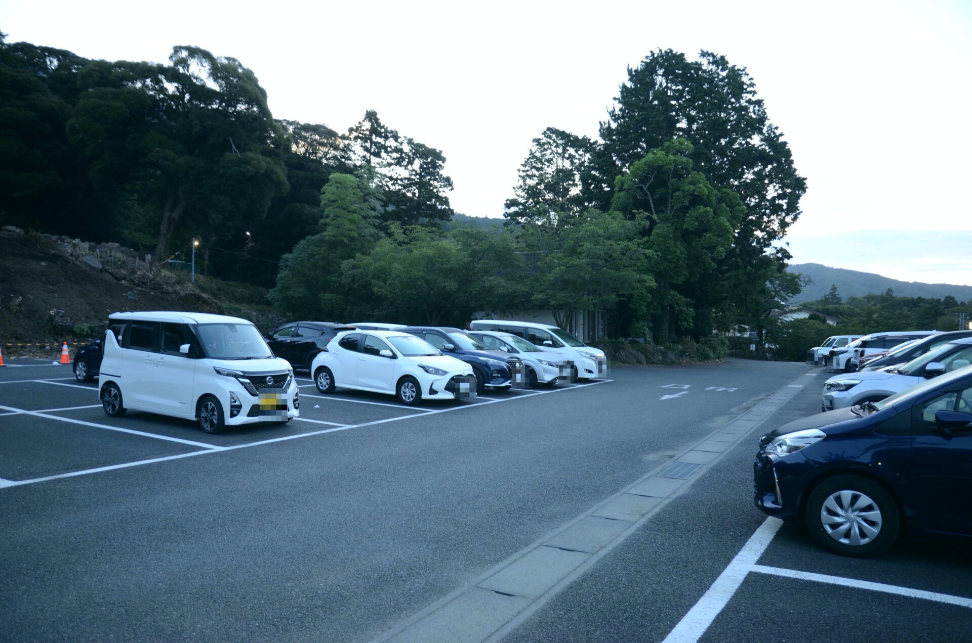筑波山神社駐車場