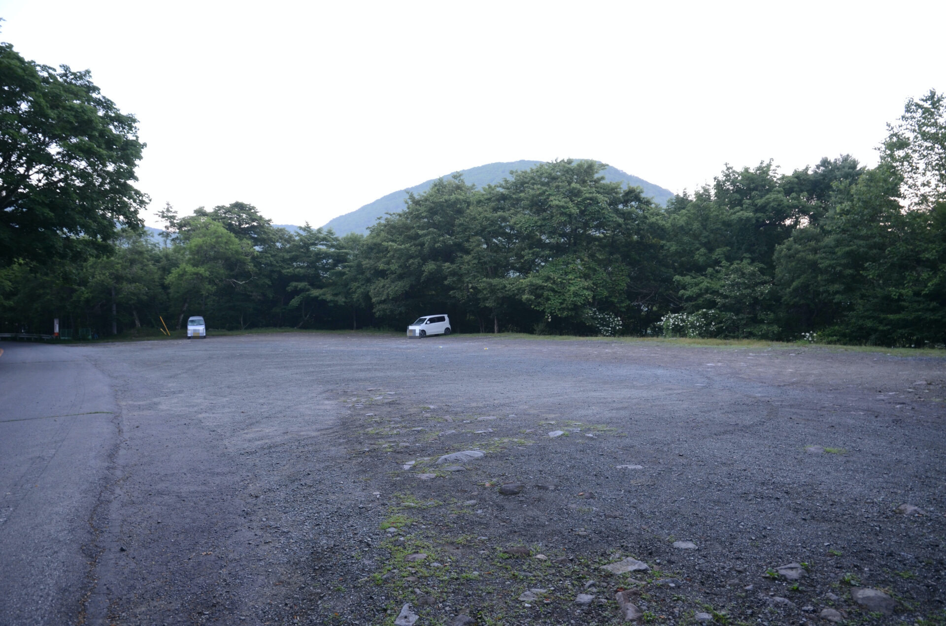 黒檜山登山口駐車場