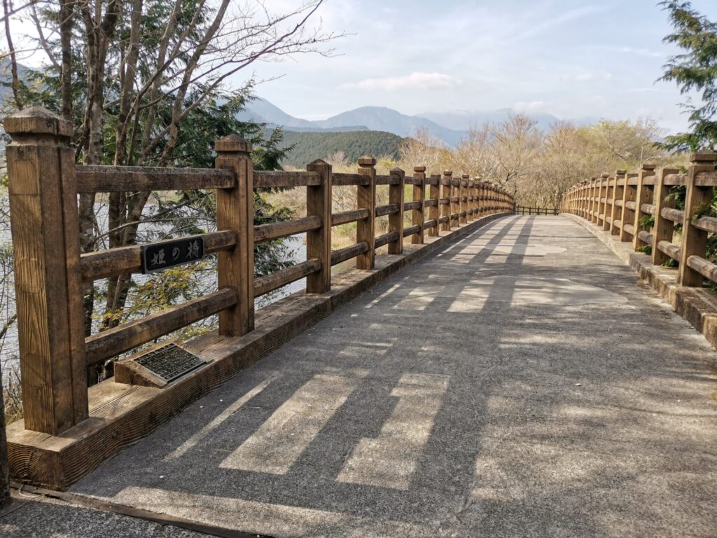 田貫湖 姫の橋