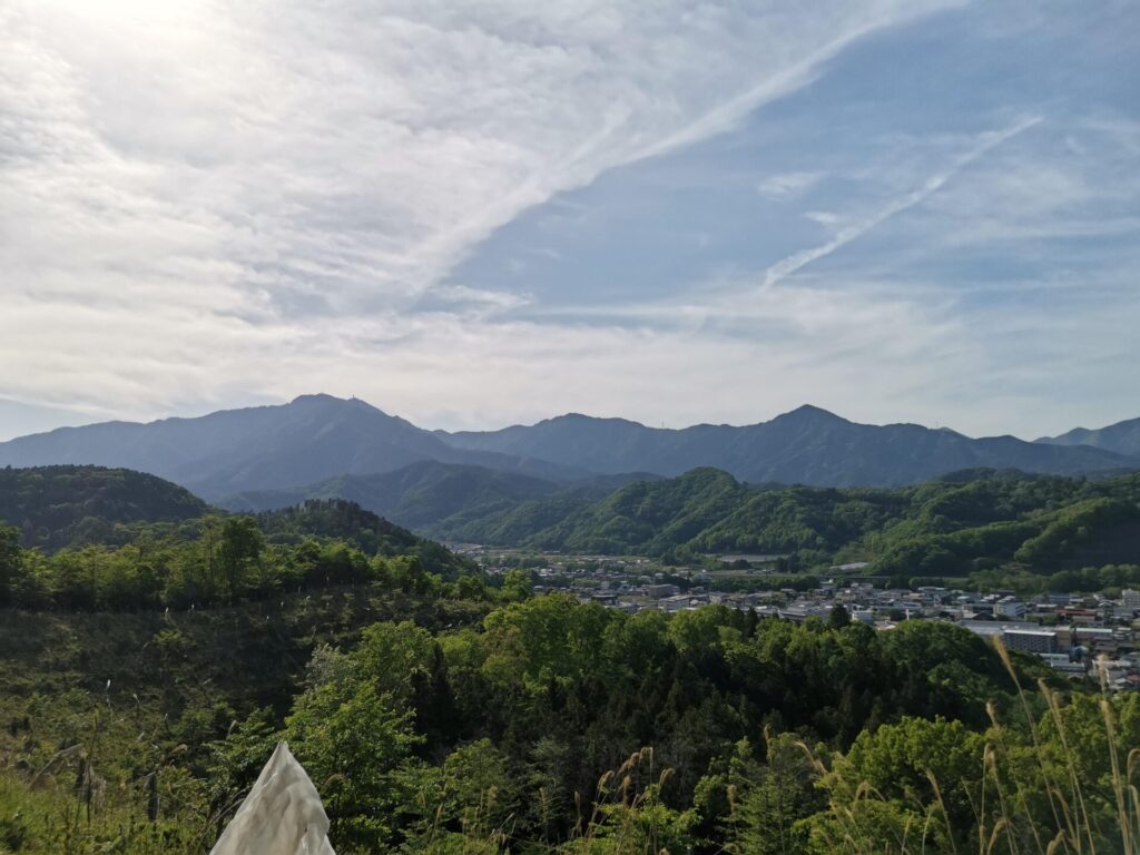 御坂山地