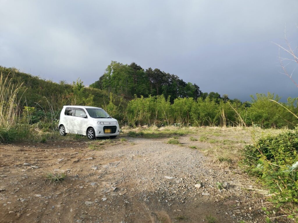 羅漢寺山 駐車場