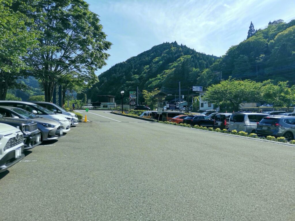 道の駅どうし 駐車場