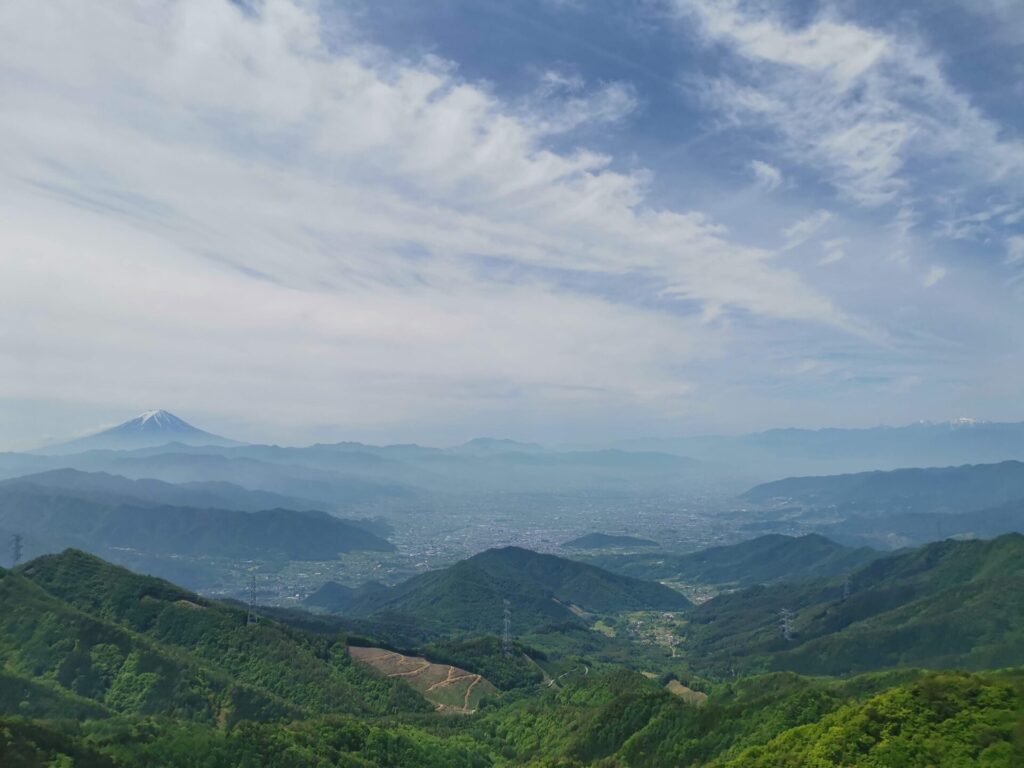 鈴庫山 展望