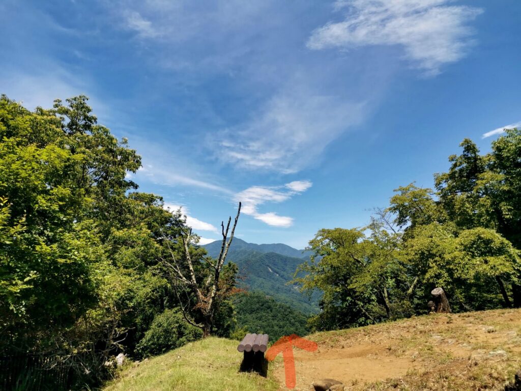 岩殿山 展望所