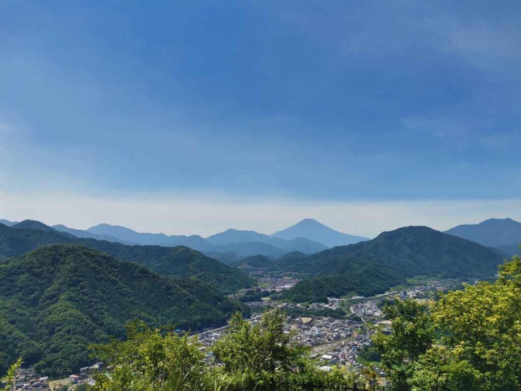 岩殿山 展望所