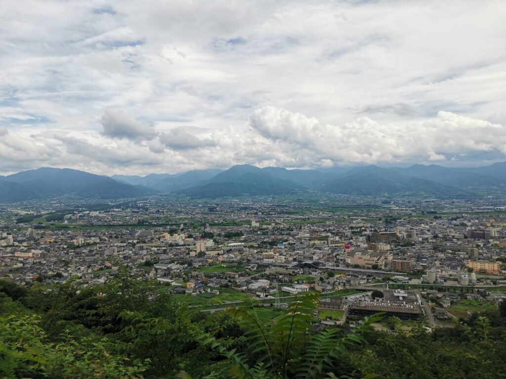 大蔵経寺山 展望