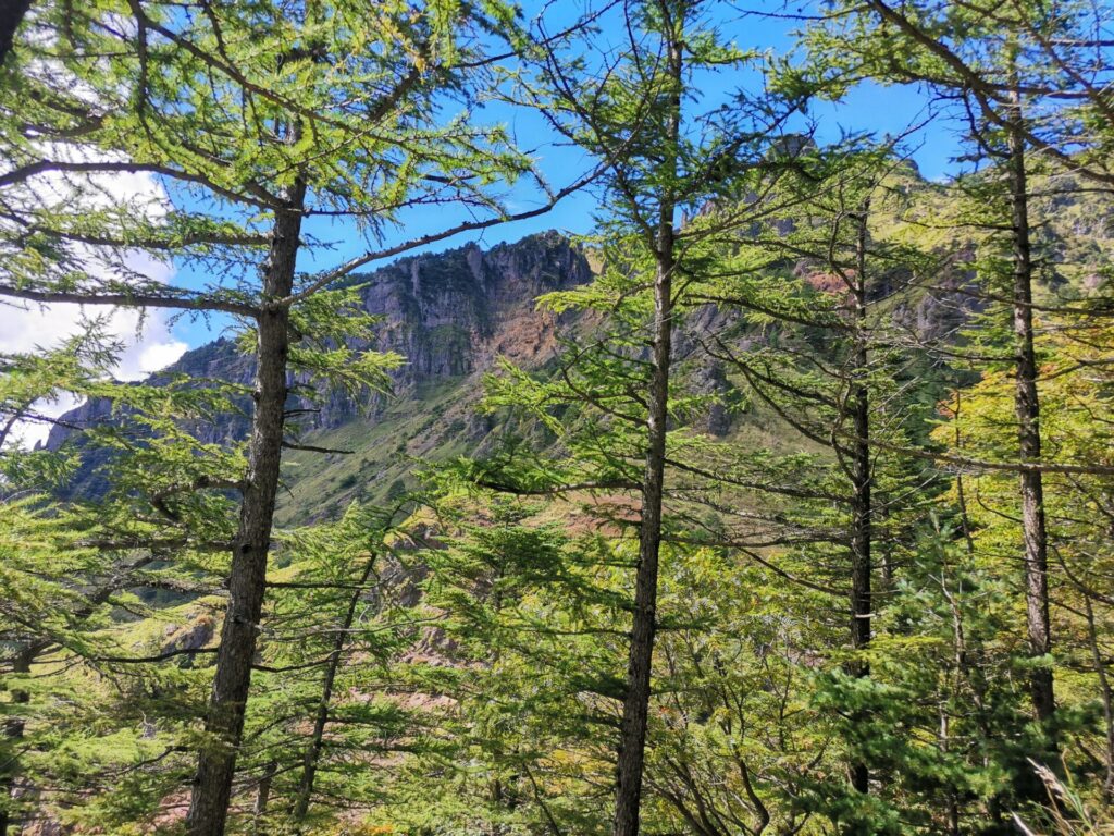 黒斑火山 崩壊