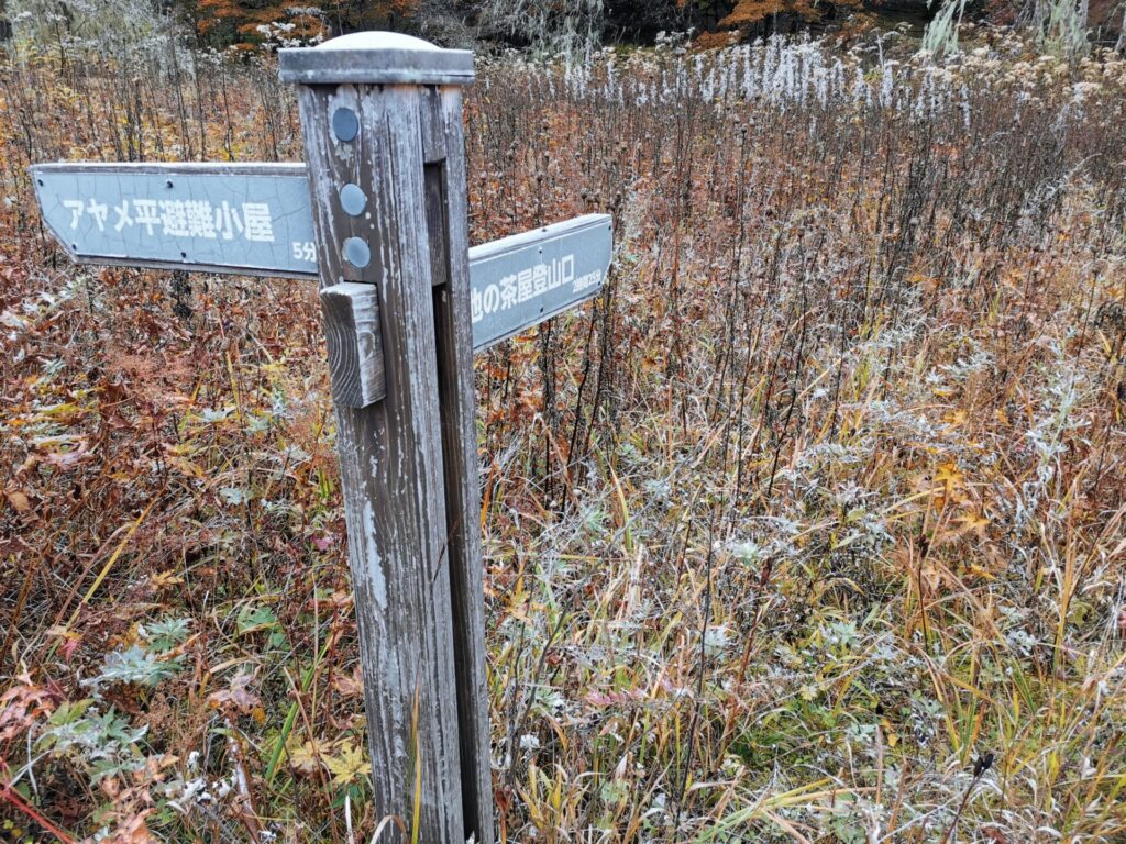 池の茶屋登山口