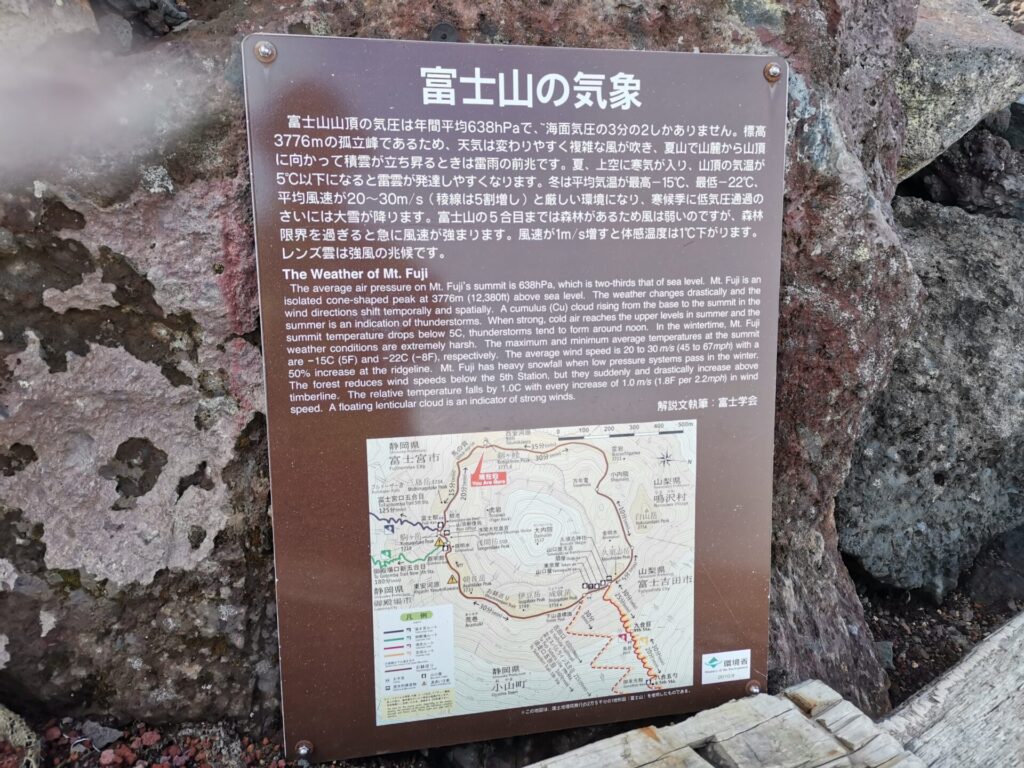 富士山 気象