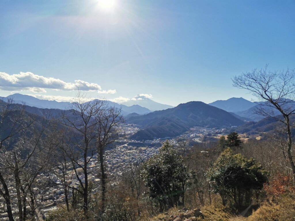 岩殿山 山頂