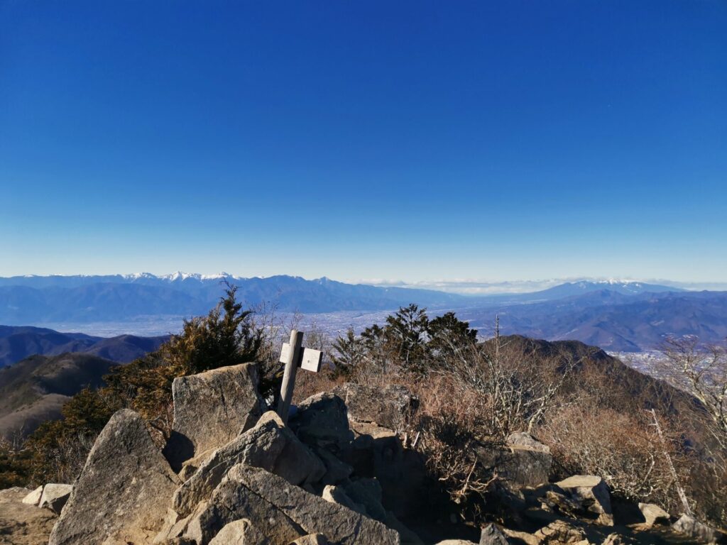 釈迦ヶ岳 山頂