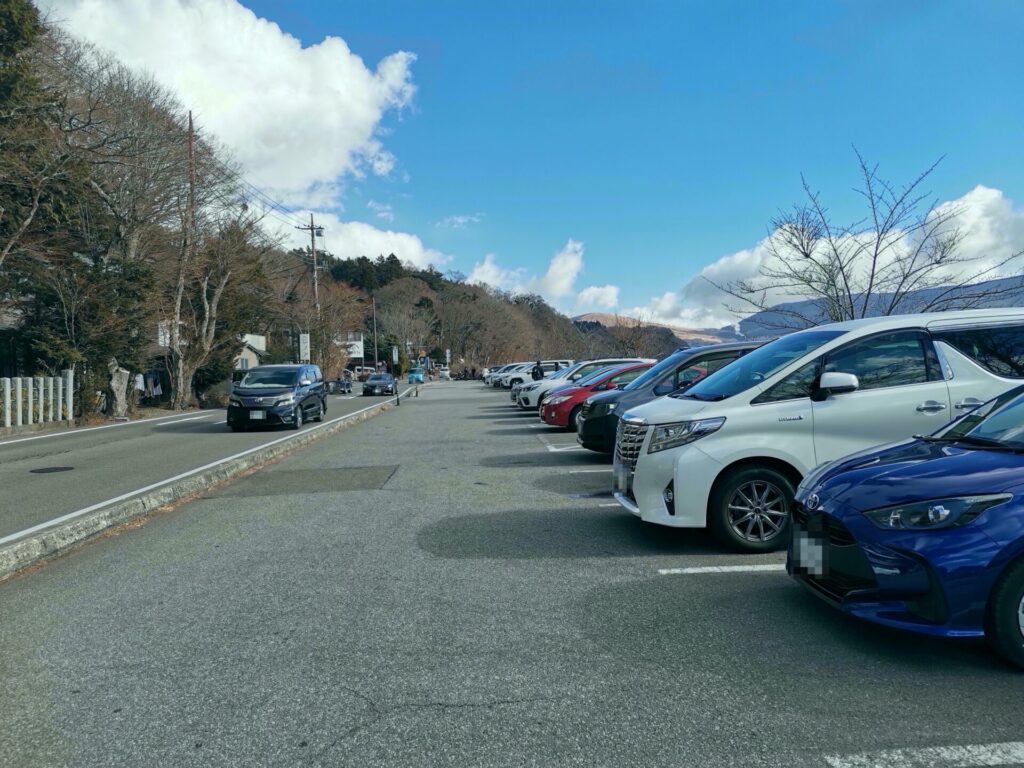 長池親水公園 東駐車場