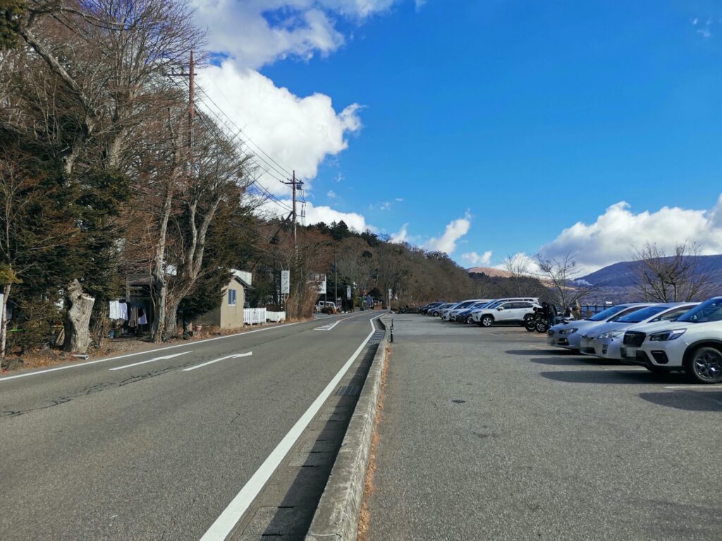 長池親水公園 駐車場