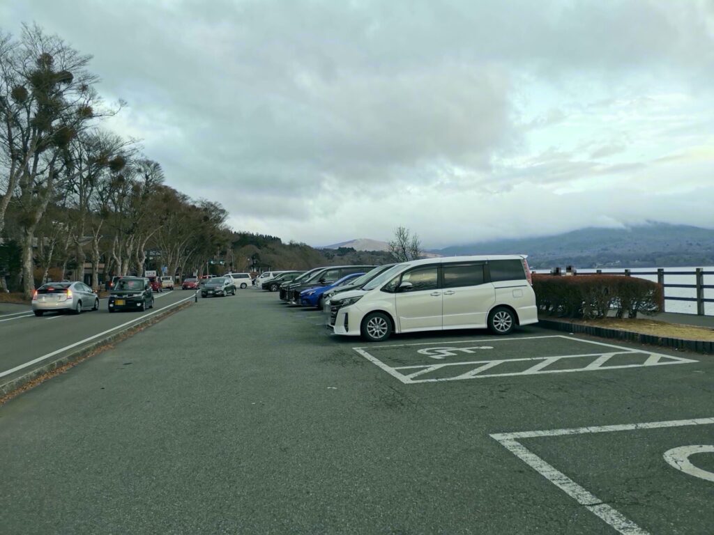 長池親水公園 西駐車場