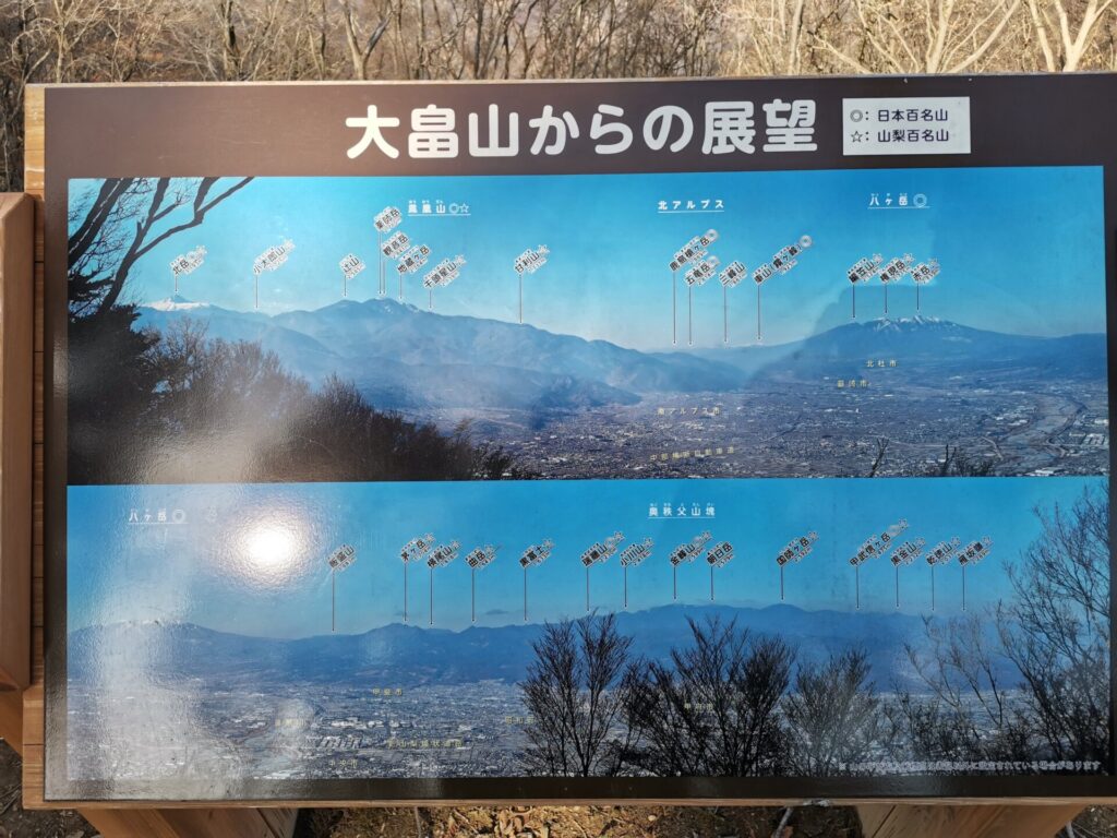 大畠山 展望