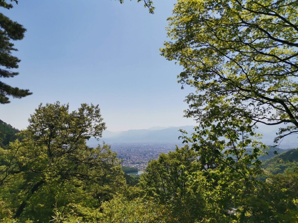 要害山 景色