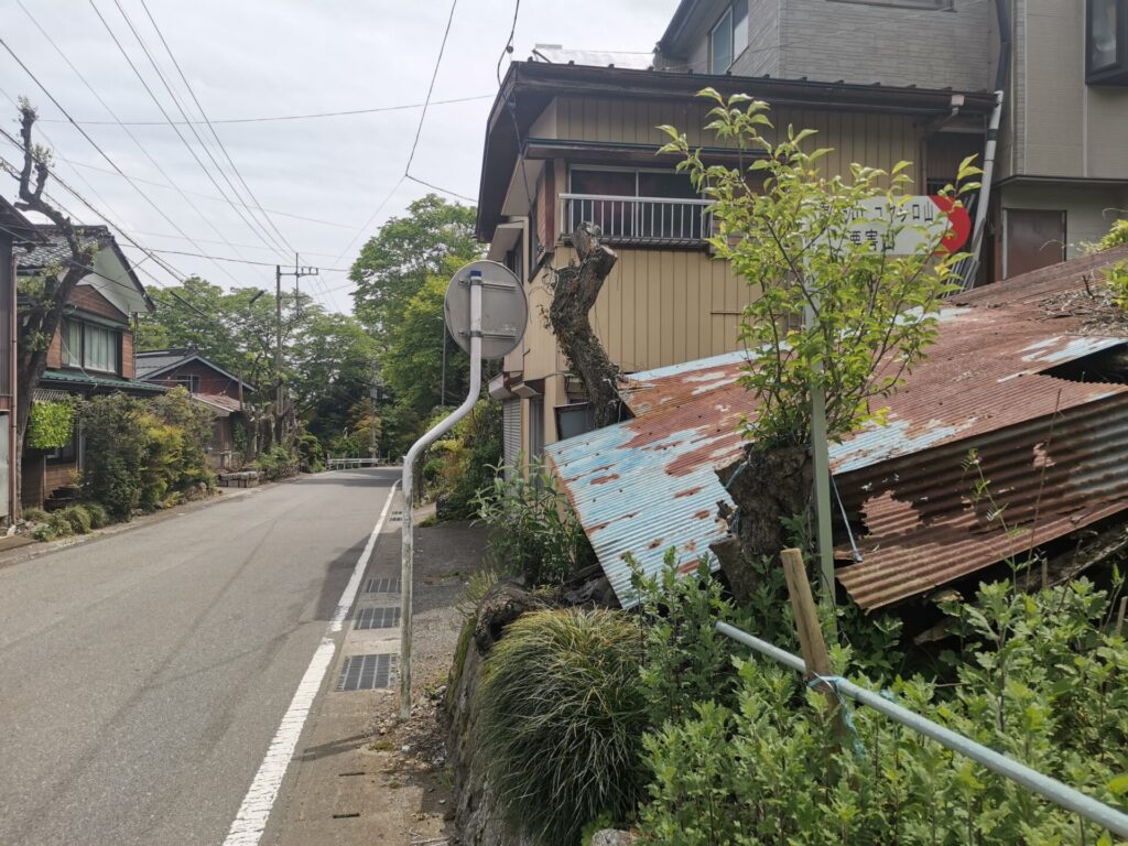 尾続山 要害山 コヤシロ山 道標