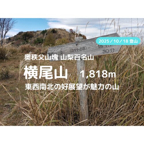 横尾山 アイキャッチ