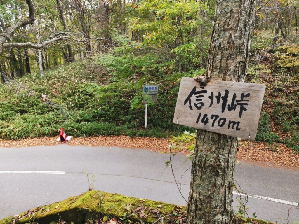 信州峠 山名板