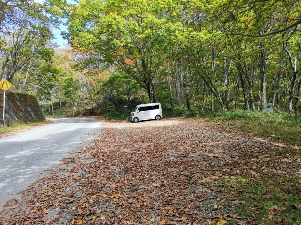 信州峠 駐車場