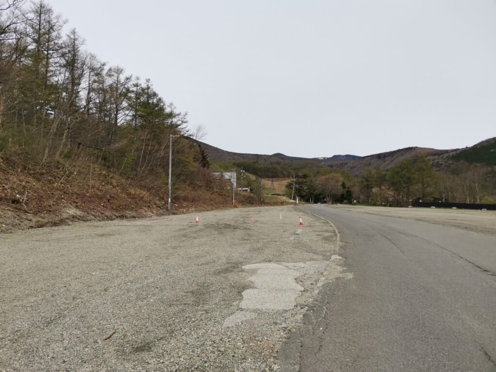 あだたら高原リゾート 駐車場