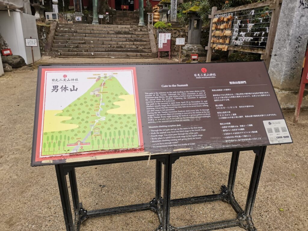 日光二荒山神社 男体山登拝門