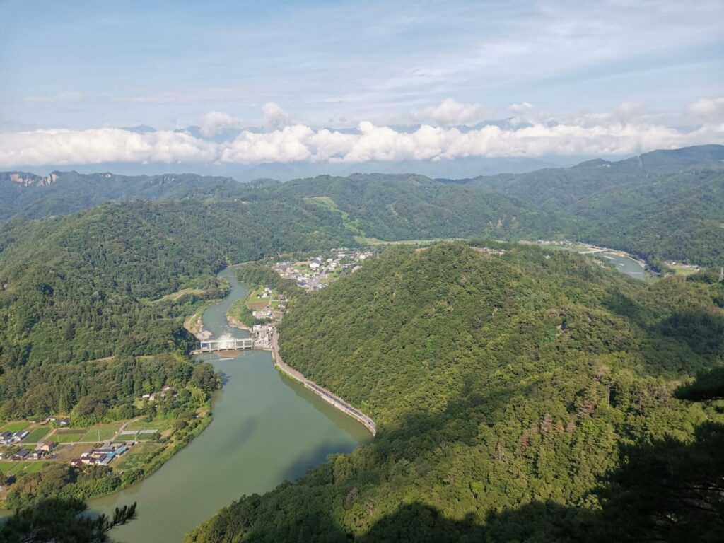 犀川 北アルプス