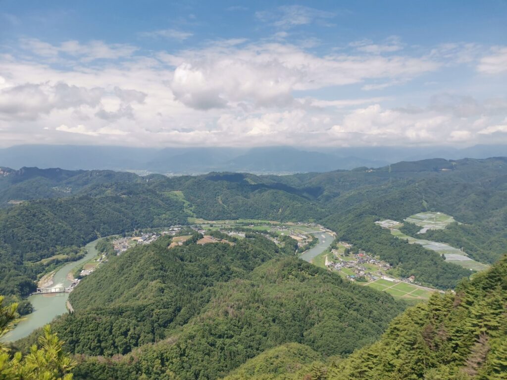北アルプス 犀川