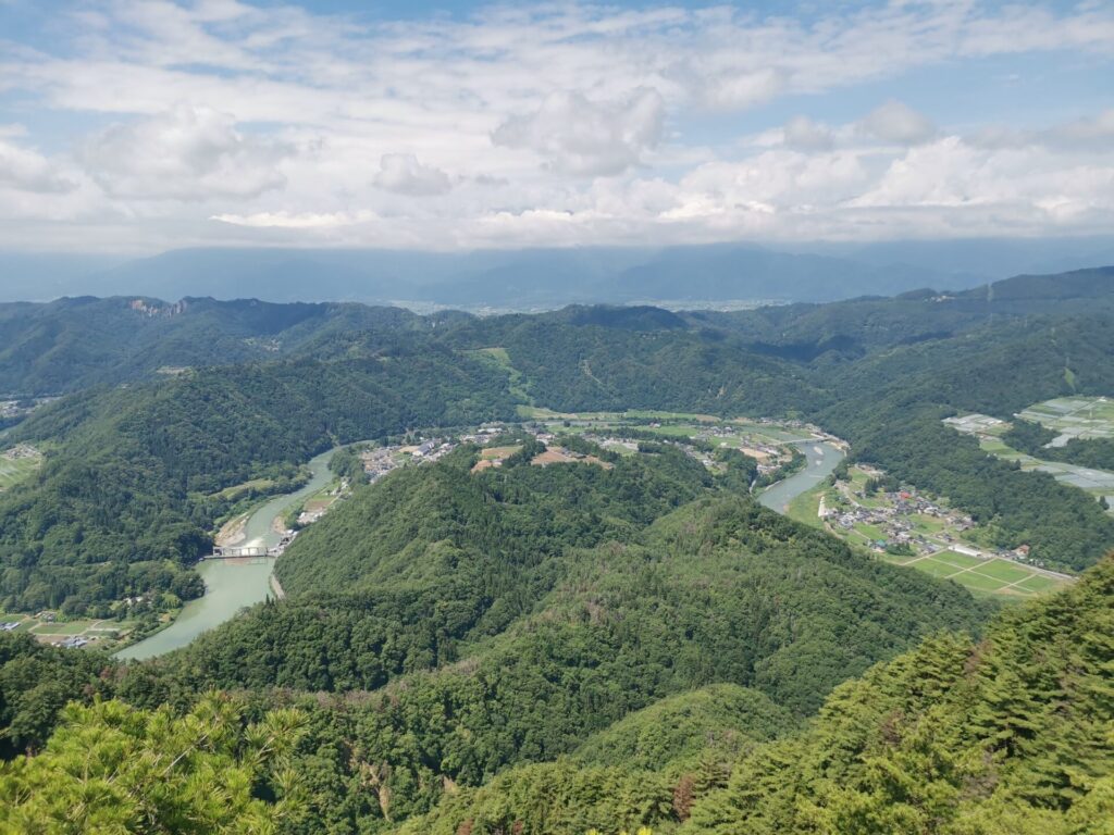 犀川 北アルプス