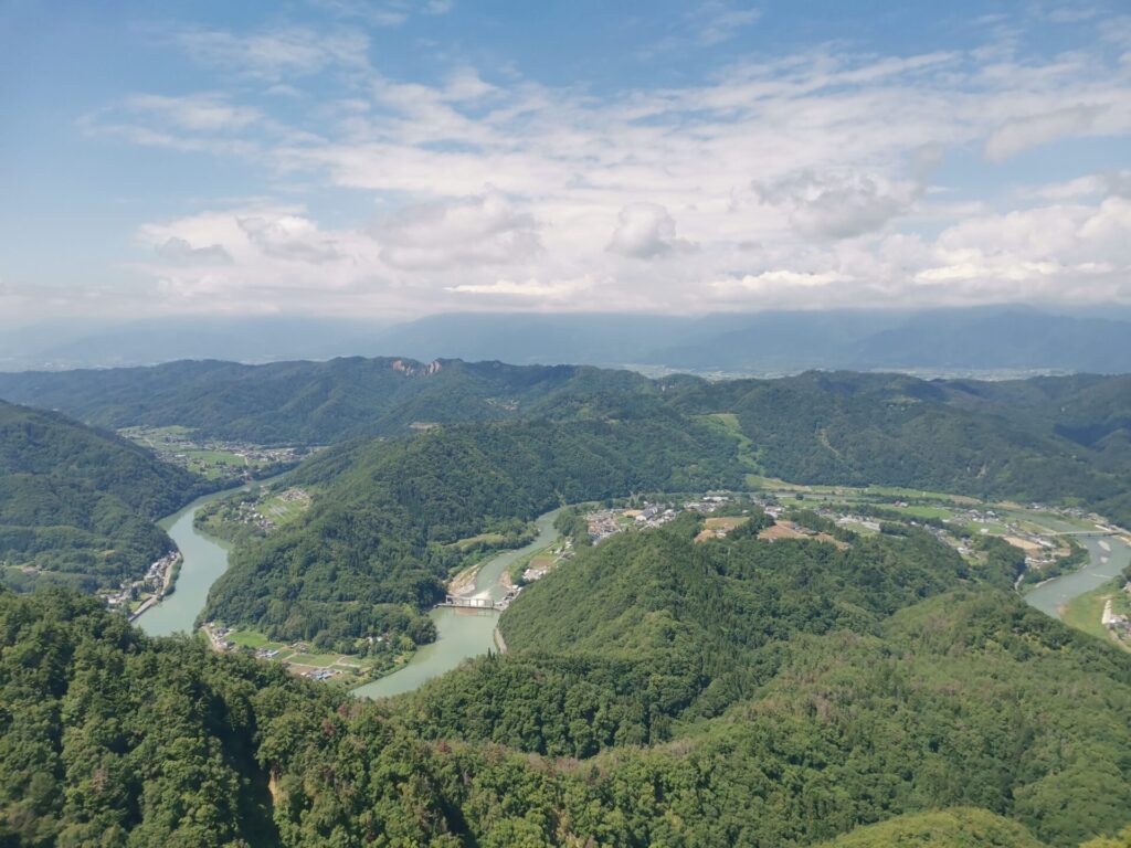 北アルプス 犀川