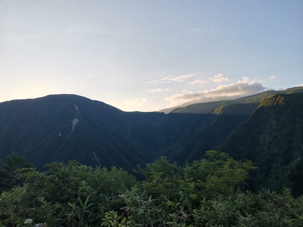 鳥海山 雲